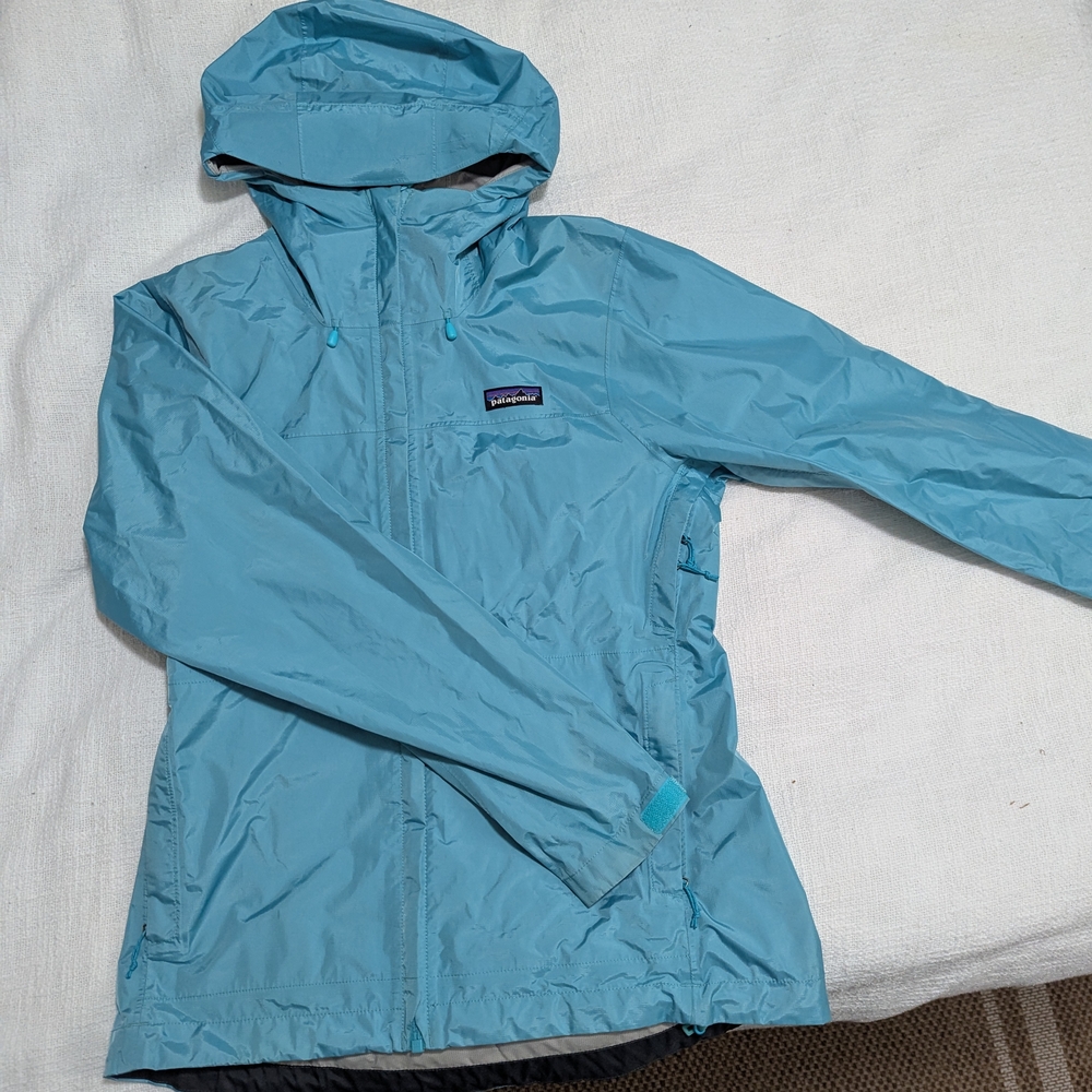 Patagonia Women's Light Blue Ski Jacket
